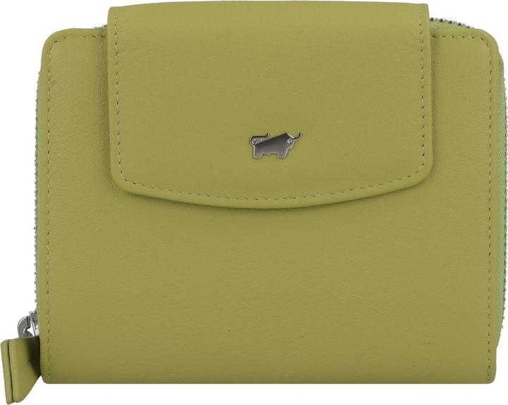 Actual product image Braun Büffel Joy wallet RFID protection leather 12 cm