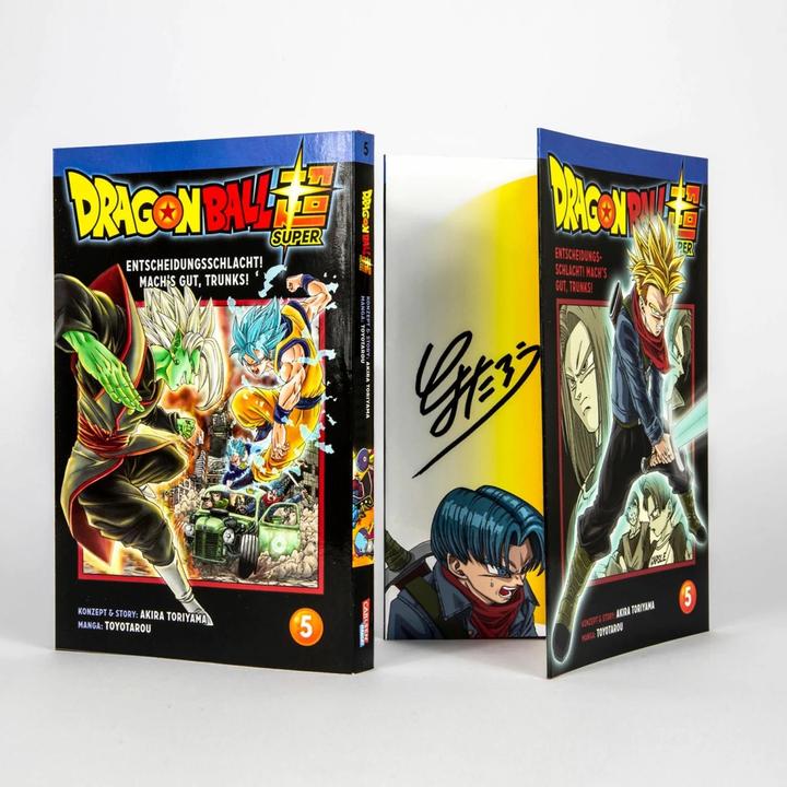 Actual product image Dragon Ball Super Bände 1-5 im Sammelschuber mit Extra (German, Akira Toriyama (Original Story), 2019)