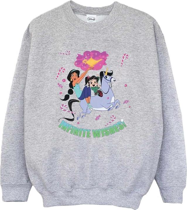 Disney Wreck It Ralph Jasmine And Vanellope Sweatshirt Jungen
