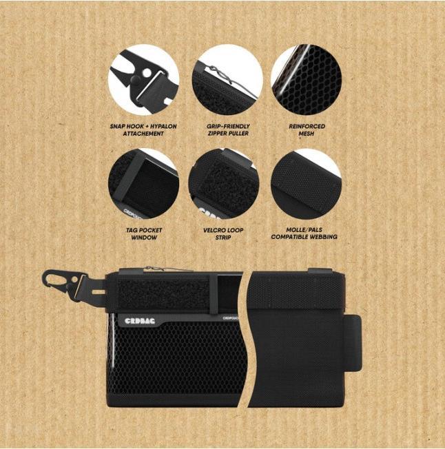 Image du produit CRDBAG Organizer Bag Small (Étui pour appareil photo, Sacs pour appareils photo, Poche intérieure pour appareil photo, Étui pour accessoires de caméra, 1.15 l)