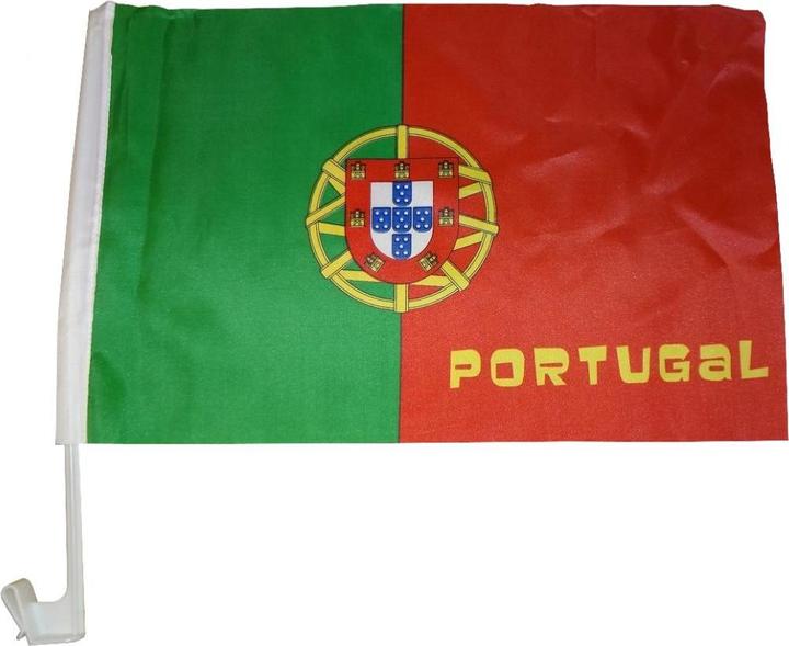 trends4cents Drapeau de voiture Portugal 30 x 40 cm Drapeau de voiture Drapeau de fenêtre Drapeau de fan