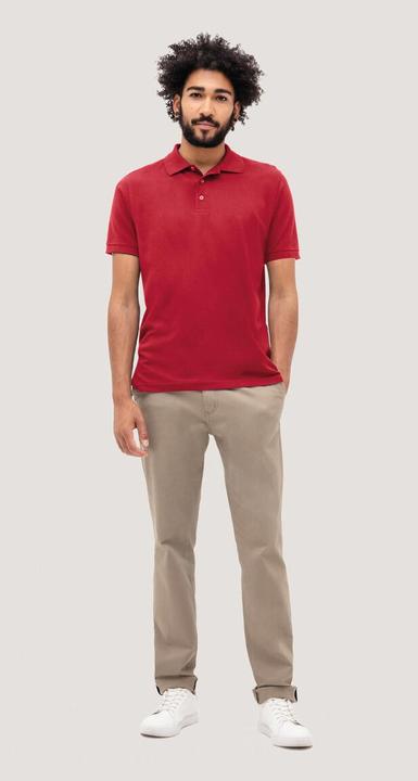 Actual product image Hakro Men's Polo Shirt CLASSIC red size M (M)