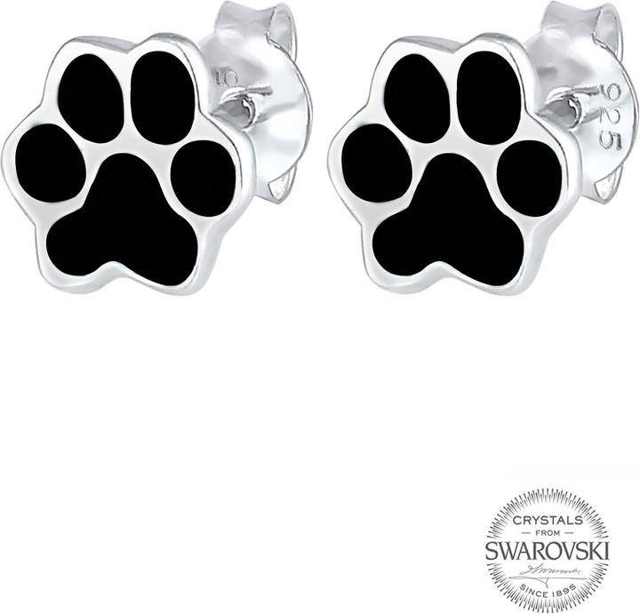Image du produit Elli Pfoten Stecker mt Emaille (Argent Sterling)