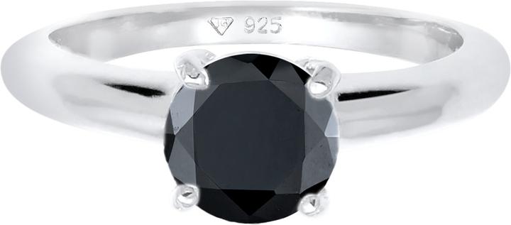 Actual product image Elli Solitärring mit Zirkonia Kristall (64, 925 Silver)