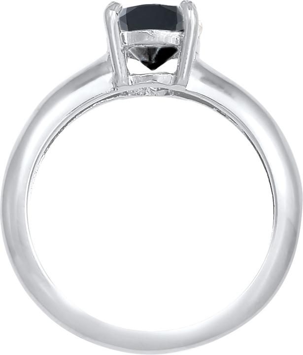 Actual product image Elli Solitärring mit Zirkonia Kristall (64, 925 Silver)