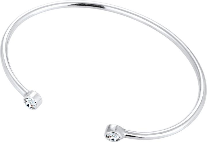 Produktbild Elli Armreif mit Kristallen (17 cm, Sterling Silber)