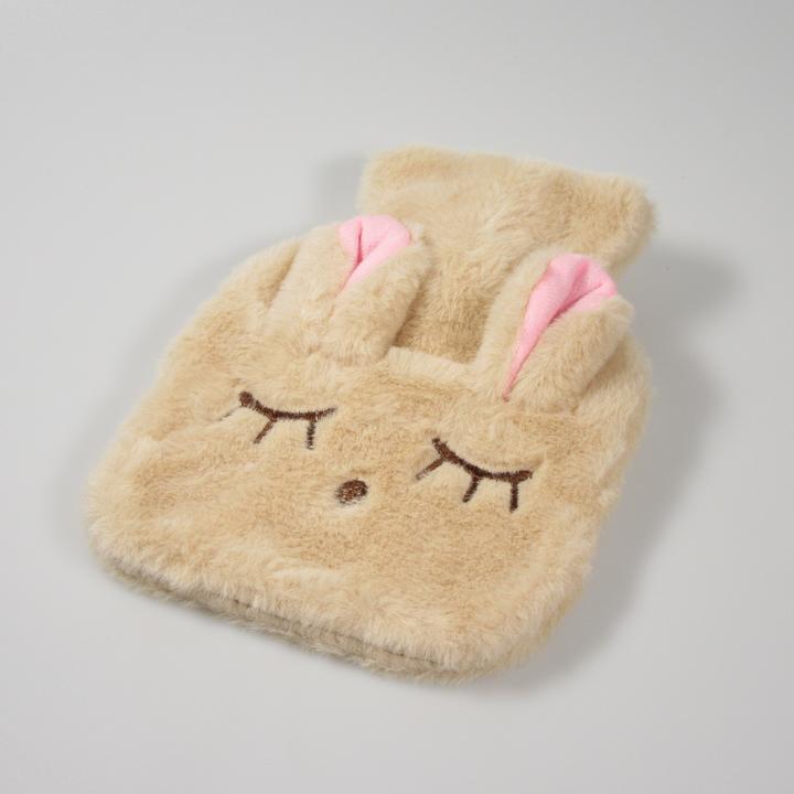 Image du produit PhoneLook Petite mini bouillotte avec enveloppe de lapin à la peluche douce (1 l)