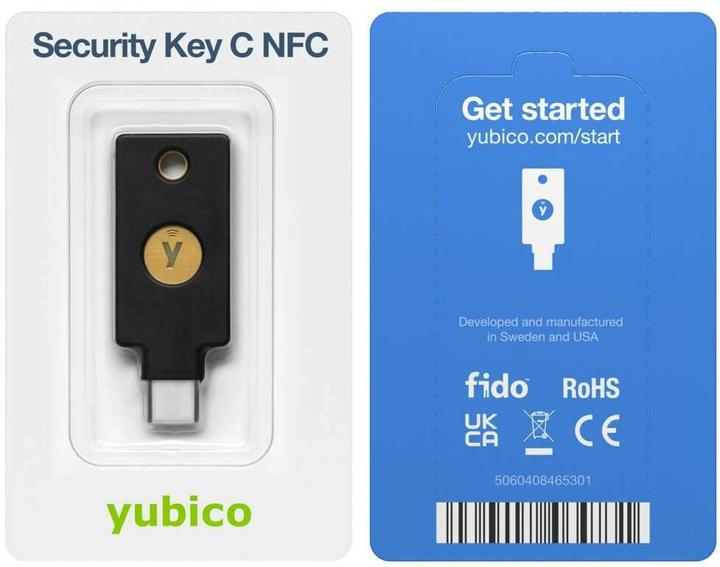 Actual product image Yubico Key C NFC