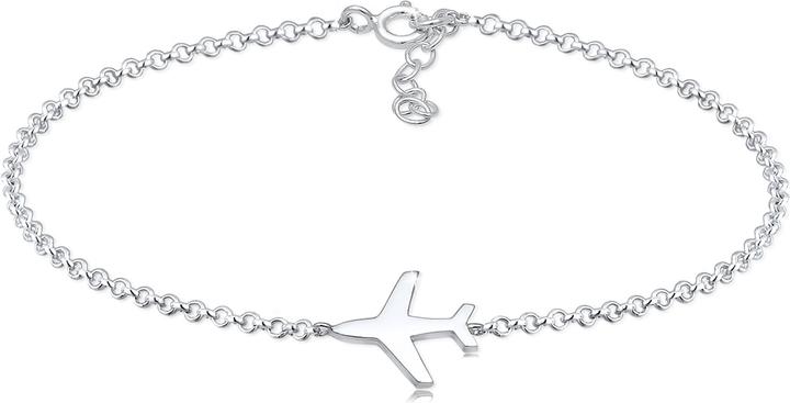 Image du produit Elli Erbskette mit Flugzeug-Anhänger (16 cm, Argent Sterling)