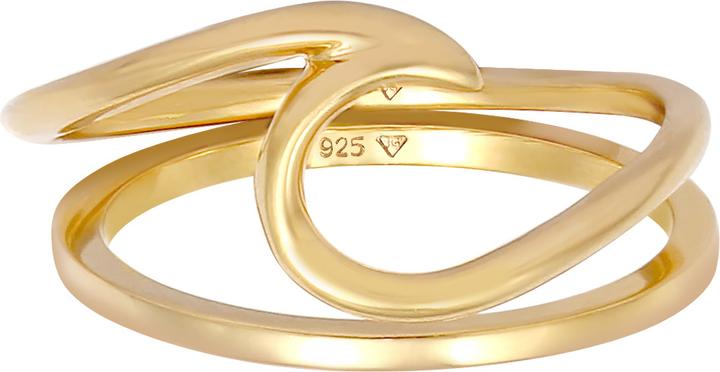 Produktbild Elli 2er Set Wellen Design (58, 925 Silber)