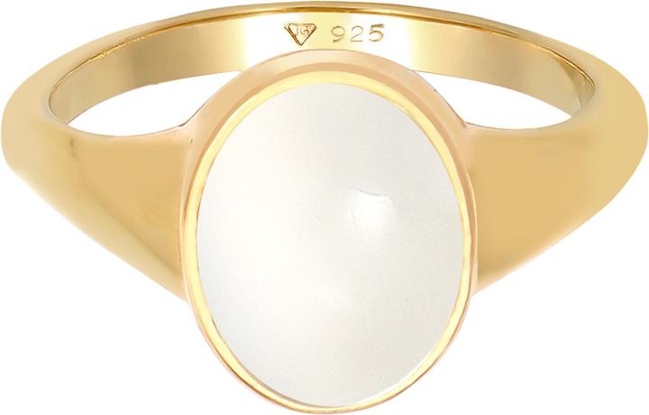 Actual product image Elli Siegelring mit Mondstein (54, 925 Silver)