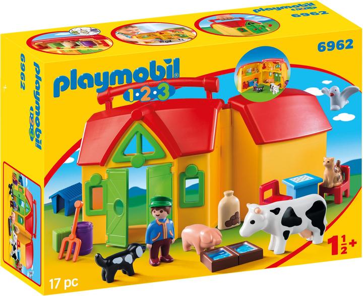 Playmobil Mein Mitnehm-Bauernhof (6962, Playmobil 1.2.3)
