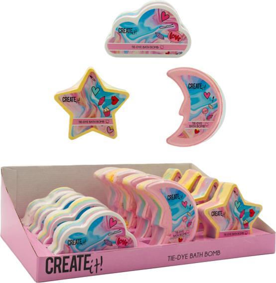 Actual product image Create It! Rainbow bath bomb