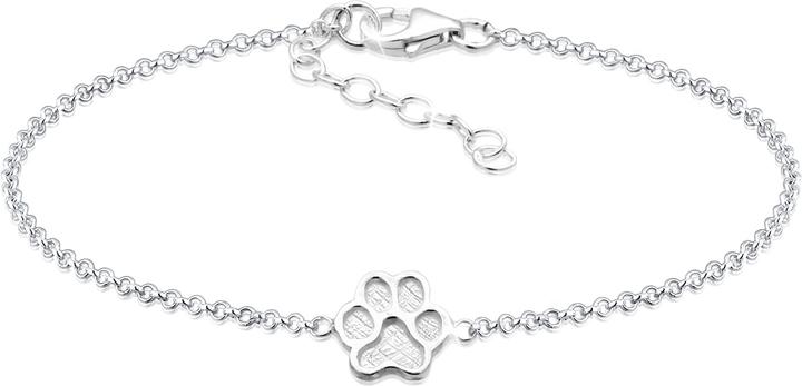 Elli Pfoten Symbol (16 cm, Sterling Silber)