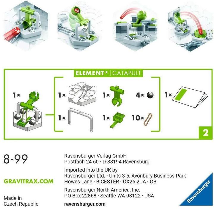 Immagine prodotto Ravensburger GraviTrax Element Catapult