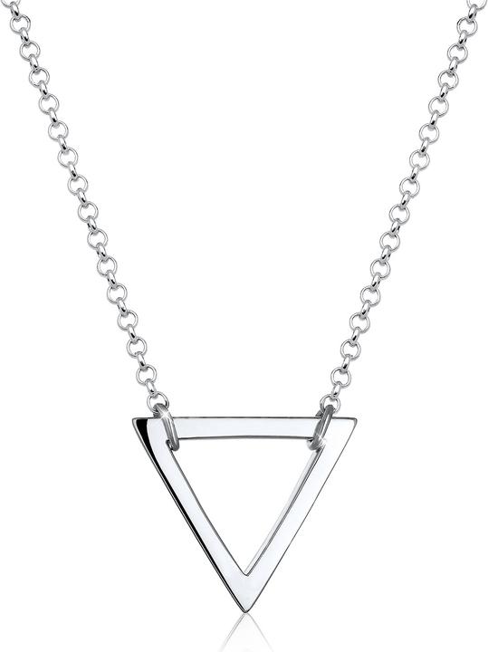 Immagine prodotto Elli mit Dreieck-Anhänger (Argento, 45 cm)