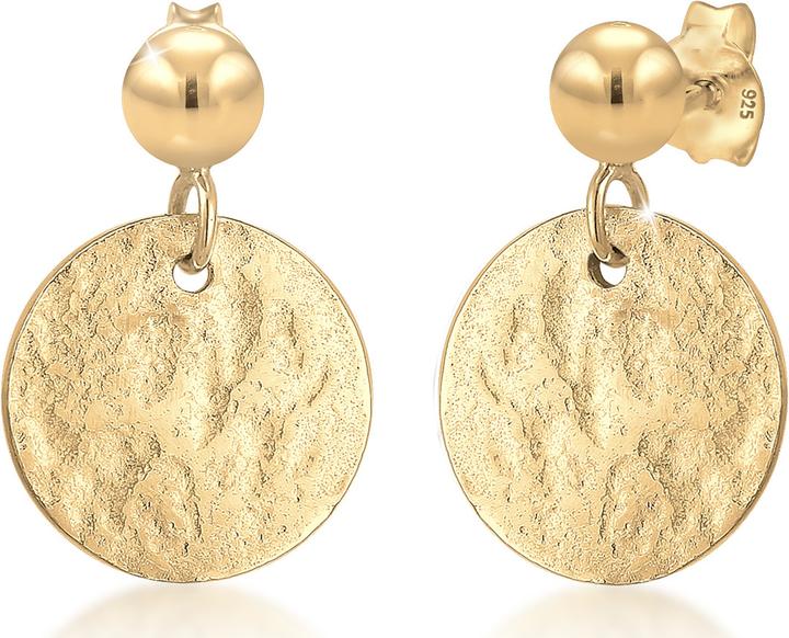 Immagine prodotto Elli Ohrhänger mit Plättchen im Vintage Design (Argento)