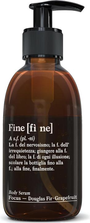 Actual product image [fì-ne] Focus Douglas Fir Grapefruit Body Serum (Body cream, 200 ml)