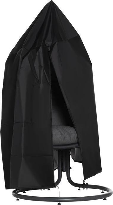 Swisshandel24 Abdeckung für Hängesessel Wasserdicht Oxford Ø115 x 190H cm