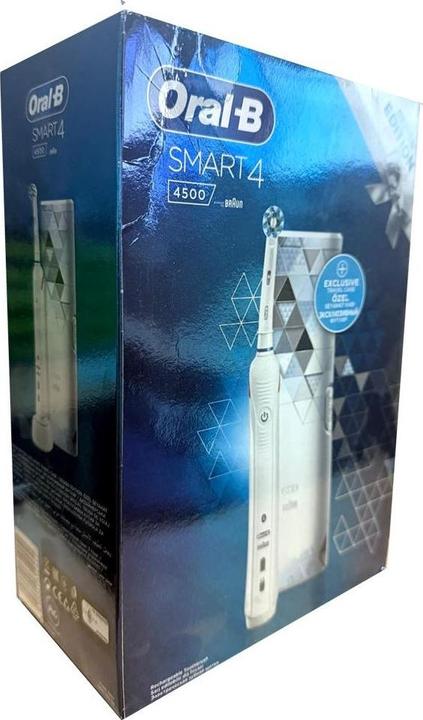 Actual product image Braun Oral-B Smart 4500 Electric toothbrush, white (Oscillating toothbrush)