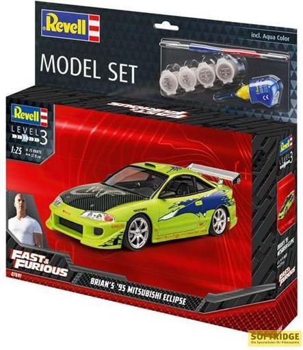 Produktbild Revell Model Set FF Brians 1995 Mitsubishi Eclipse