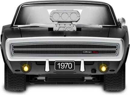 Produktbild Jamara Dodge Charger R/T 1970 1:16 schwarz 2,4GHz Tür manuell