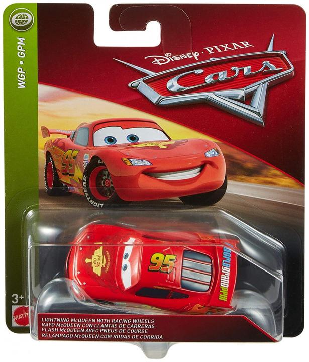 Actual product image Disney Cars Lightning McQueen Racing Wheels