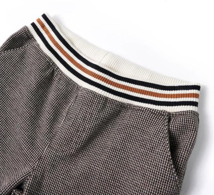 Image du produit VidaXL Pantalon enfant Ecru 116,Composition : 70% Coton. 25 % viscose (116)