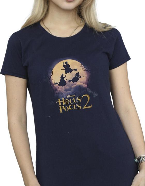 Immagine prodotto Disney Hocus Pocus Witches Flying Maglietta Donna (XL)