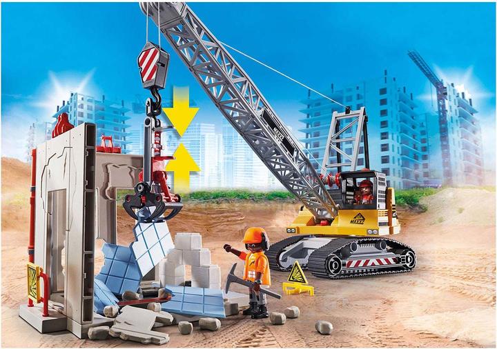 Produktbild Playmobil Seilbagger mit Bauteil (70442, Playmobil City Action)