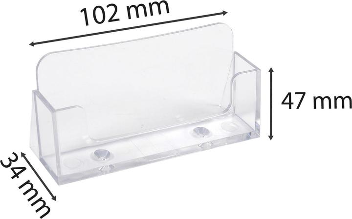 Image du produit Exacompta Porte-cartes de visite (34 x 102 x 47 mm)