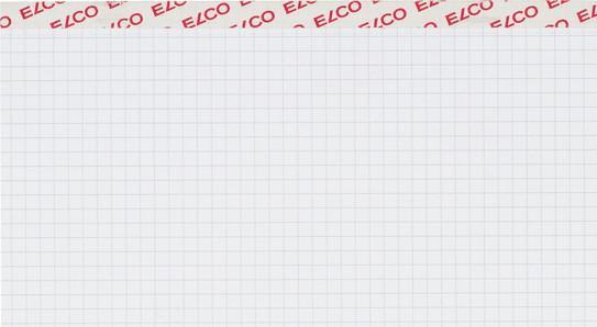 Actual product image Elco Block Office kariert 5mm A4 73531.18 hochweiss, 100g 80 Blatt (A4, Checked, No binding)