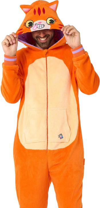 Produktbild OppoSuits Rote Katze Onesie (M)