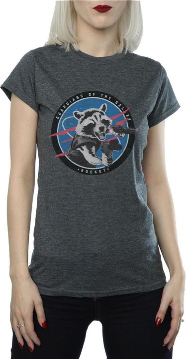 Produktbild Guardians Of The Galaxy Rocket Emblem TShirt (L)