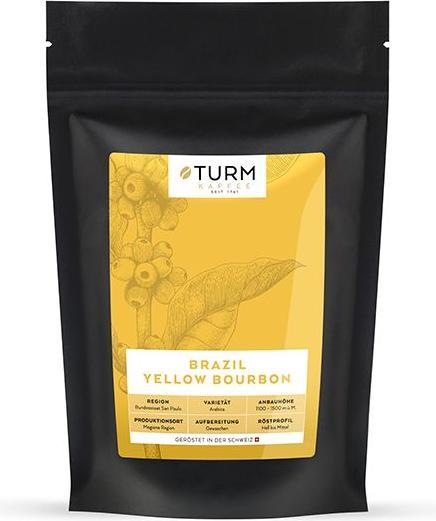 Turm Kaffee Bourbon jaune du Brésil (250 g, Torréfaction moyenne)