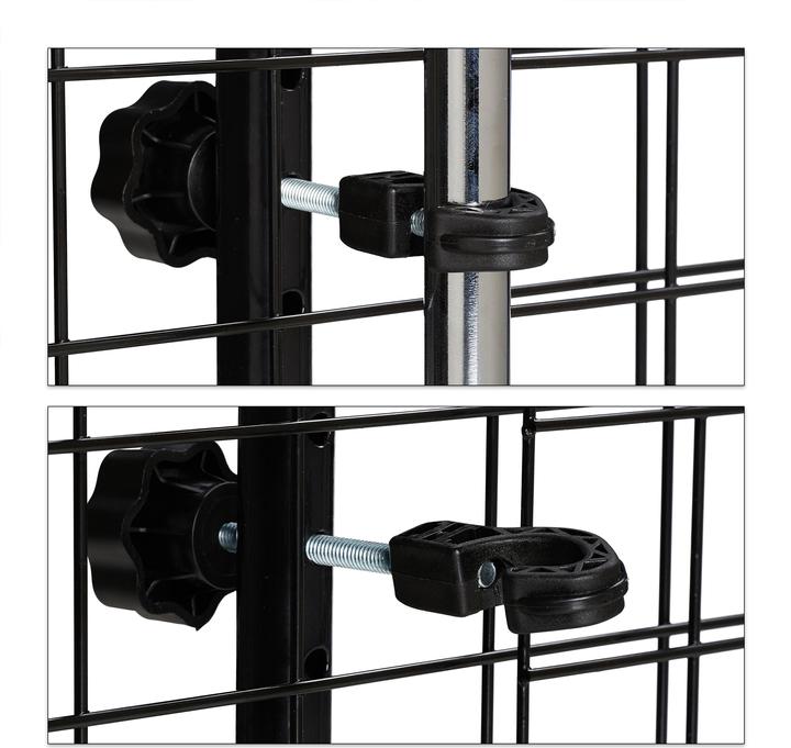 Actual product image Relaxdays Dog fence (Dog, Reflectors)