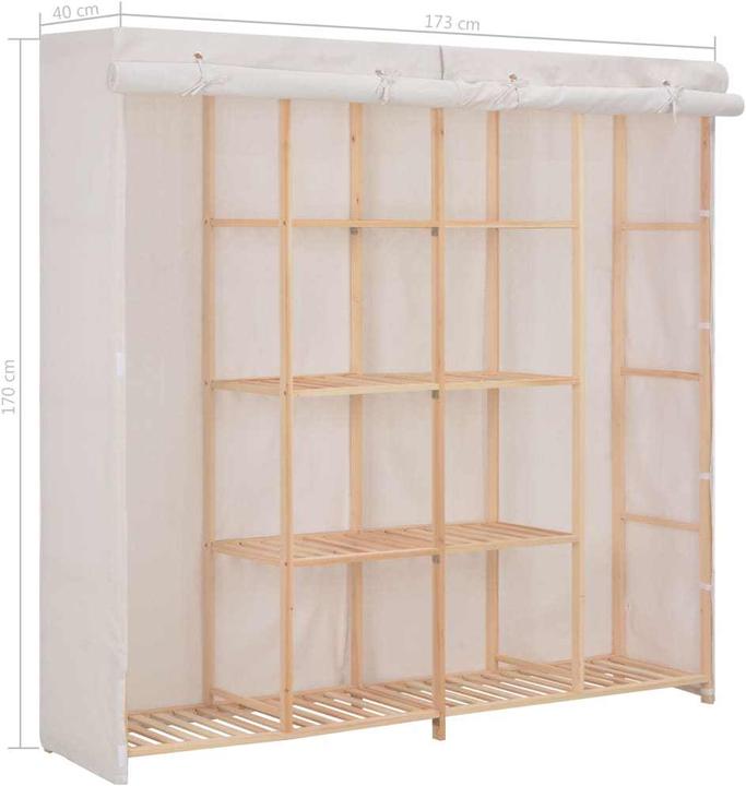 Produktbild VidaXL Giraud (173 x 40 x 170 cm)