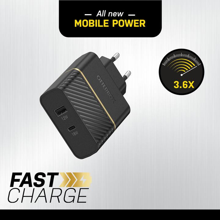 Produktbild OtterBox EU Schnellladegerät (30 W)