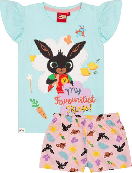 Bing Bunny My Favouritist Things Schlafanzug mit Shorts Mädchen