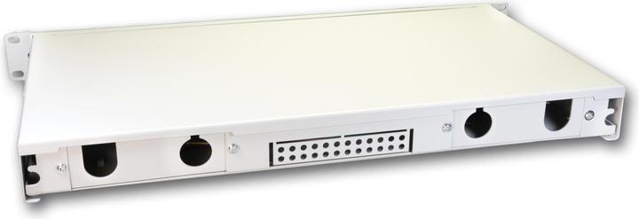 Produktbild Lightwin LWL Spleissbox, 24 Fasern, 24x SC Singlemode, 9/125µm OS2 G657.A1 Pigtail Spleissboxen (1.50 m)