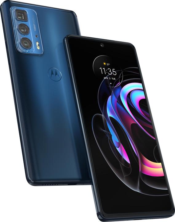 Actual product image Motorola Edge 20 Pro (256 GB, Midnight Blue, 6.70", Dual SIM, 108 Mpx, 5G)