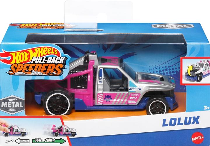 Actual product image Hot Wheels Pull-Backs