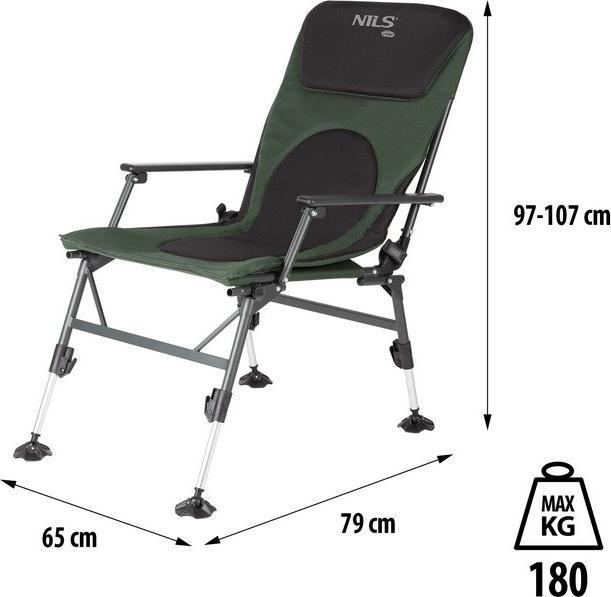 Produktbild Nils NC1801 CAMP ANGELSTUHL
