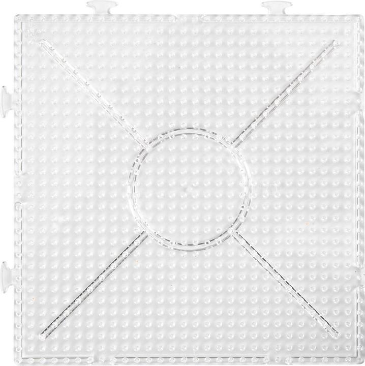Produktbild Creativ Company Foto-Birnen-Grundplatte, transparent, quadratisch, 15 x 15 cm, 2 Stück.
