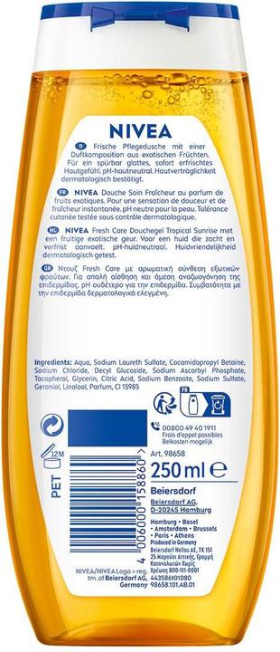 Produktbild NIVEA Duschgel Tropical Sunrise (250 ml)