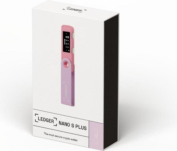 Produktbild Ledger Nano S Plus - Pastel Pink (Ethereum Classic, Bitcoin, Weitere)