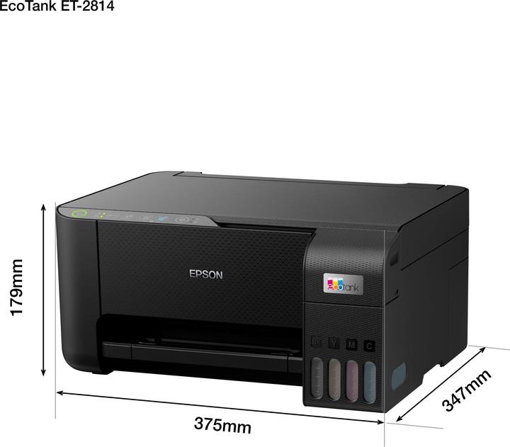 Actual product image Epson EcoTank ET-2814 (Ink tank, Colour)