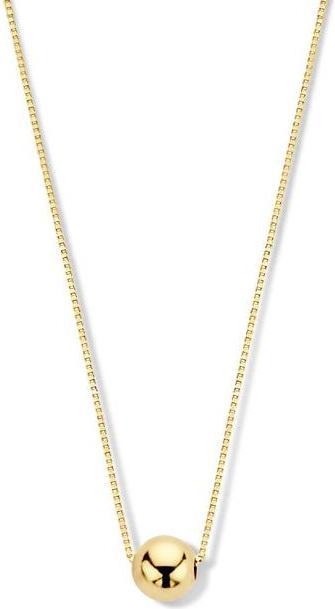 Sparkle14 Kettenbirne 0,5 mm 40 + 1,5 cm - Gold (14K Gelbgold, 40 cm)