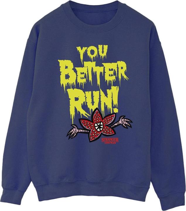Immagine prodotto Netflix Stranger Things You Better Run Felpa Uomo (M)