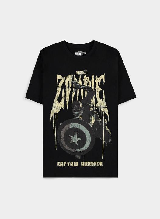 Produktbild Difuzed Captain America - Zombified Men's Short Sleeved T-shirt - M (M)